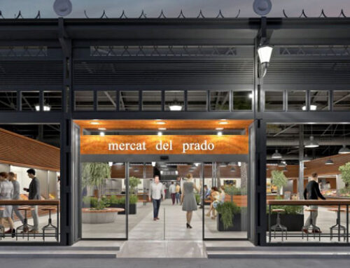 El nuevo Mercado del Prado de Gandía tendrá una gran terraza interior climatizada y más locales