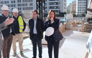 El barrio de Moreras, en Valencia, contará este verano con las 68 viviendas públicas de alquiler asequible que ejecuta Abala