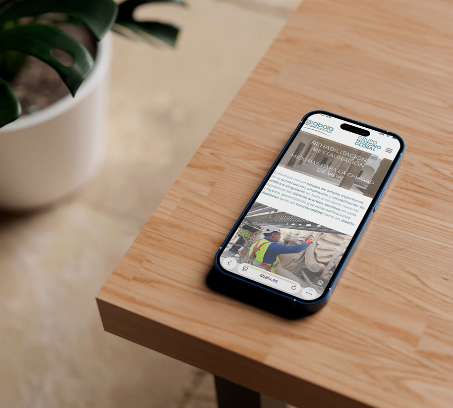 Abala Infraestructuras da un salto digital con una nueva web más visual y accesible