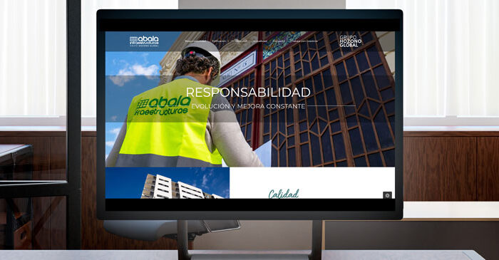 Abala Infraestructuras da un salto digital con una nueva web más visual y accesible
