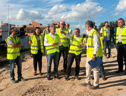 Avanzan las obras de protección frente a inundaciones en el Hospital Comarcal de la Vega Baja
